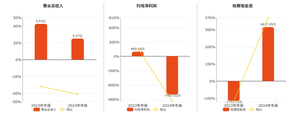 在线股票配资门户 长江投资(600119.SH)：2024年年报净利润为-7491.02万元，同比由盈转亏